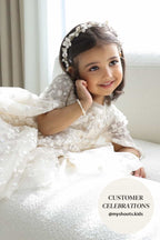 Dahlia Ditsy Cape Kids Dress
