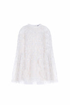 Heart Lattice Cape Kids Dress